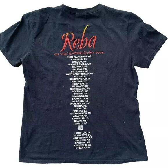 Reba All the Women I Am Tour T-shirt Tee Size Small - Picture 3 of 5
